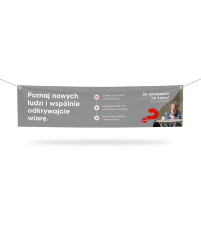 Baner reklamowy Alpha - 3 wersje