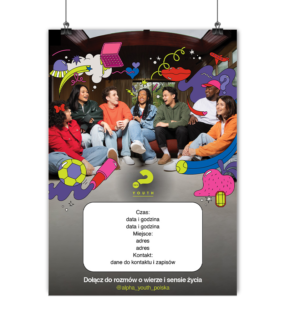 Spersonalizowany plakat - Seria Alpha Youth - 2 wersje