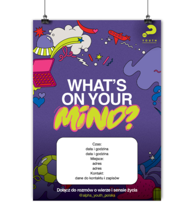 Spersonalizowany plakat - Seria Alpha Youth - 2 wersje - obrazek 2